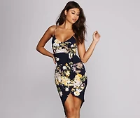 Fearlessly Floral Mini Dress