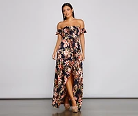Tropical Sunsets Maxi Dress