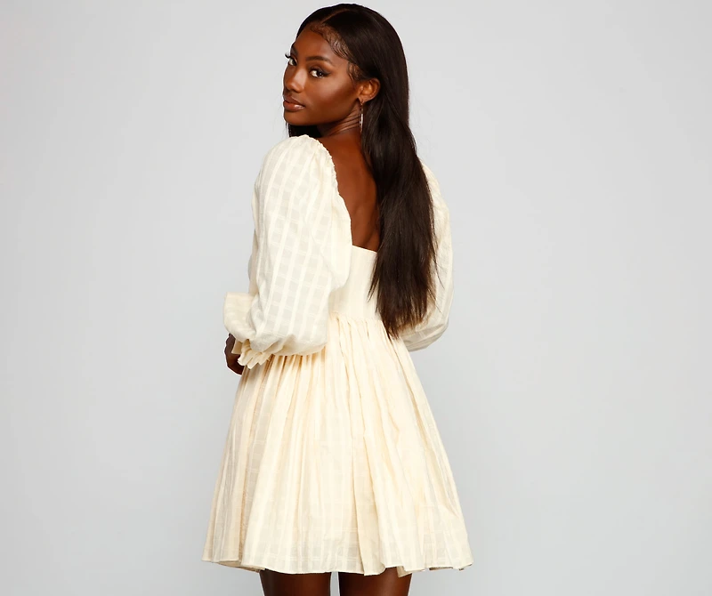 Sweet Style Babydoll Dress