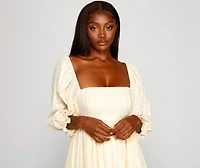 Sweet Style Babydoll Dress