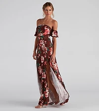 Total Beauty Floral Maxi Dress