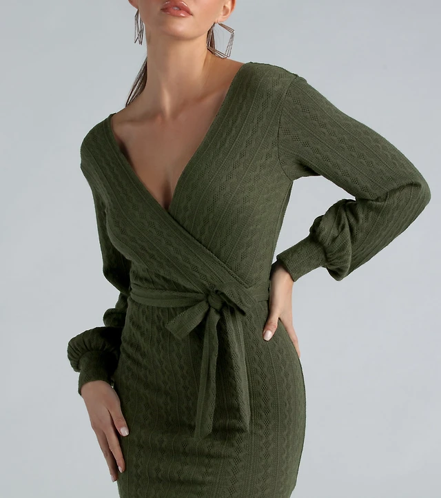 hollister knit wrap dress Hollister Knit Wrap Dress floral dress