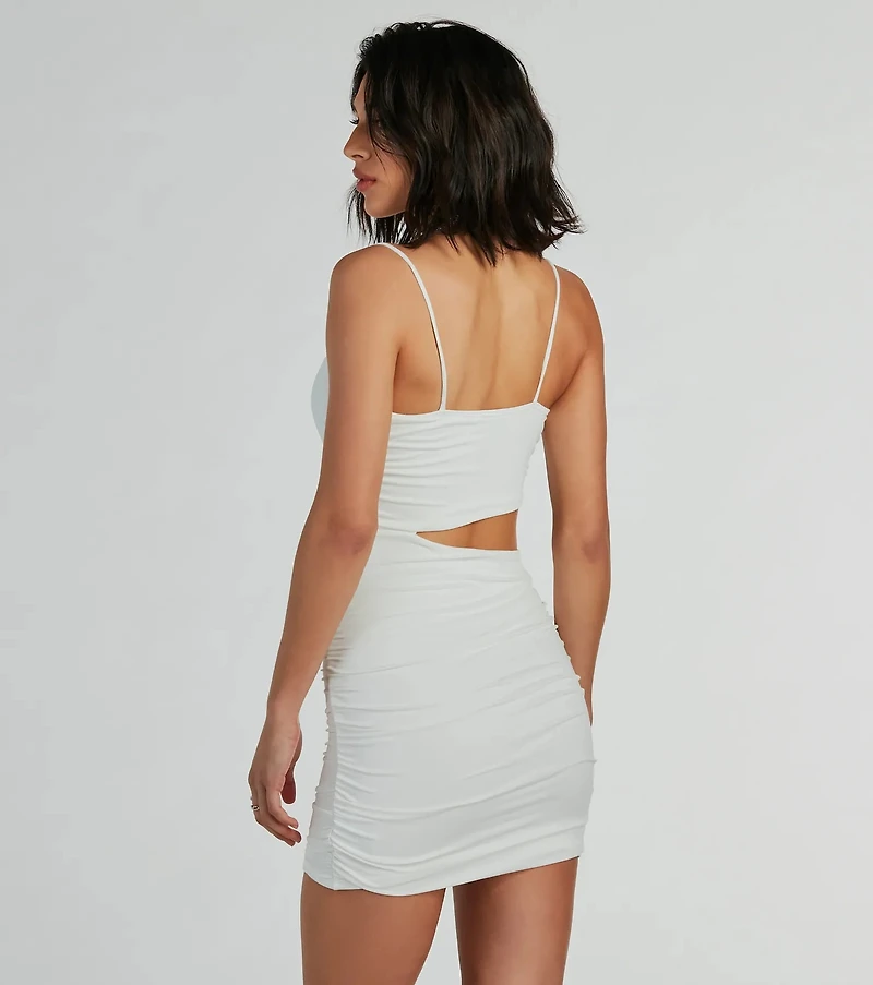 Eye-Catching Vibes Cut Out Bodycon Mini Dress