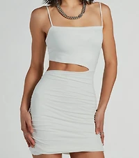 Eye-Catching Vibes Cut Out Bodycon Mini Dress
