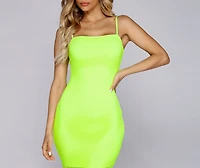 Don't Mesh With Me Mini Dress