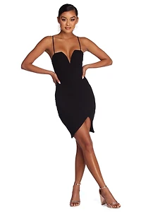 Who's That Girl Mini Dress