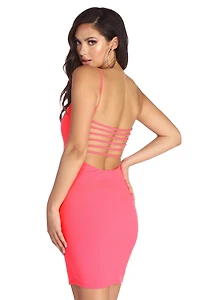 Now You See Me Mini Dress
