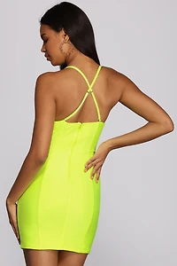 So Sweetheart Underwire Mini Dress