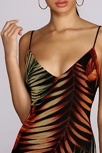 Beach Bound Mesh Mini Dress