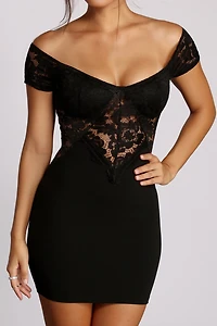Lust For Lace Mini Dress