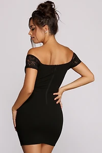Lust For Lace Mini Dress