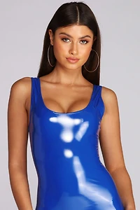 Think You're Slick Mini Dress