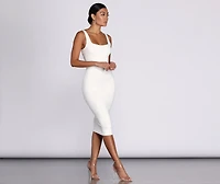 Curve Crush Cross-Back Dress