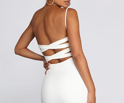 Strappy Styles Midi Dress