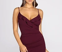 Radiant Rhinestones Mini Dress