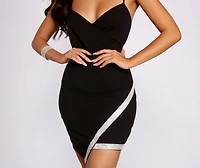 Shine The Spotlight Rhinestone Dress