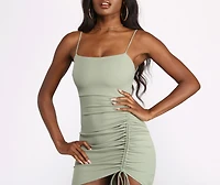 Ready To Ruche Mini Dress