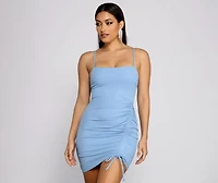 Ready To Ruche Mini Dress