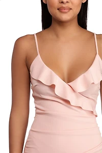 Tea Time Ruffle Dress