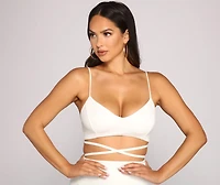 Sultry And Strappy Mini Dress