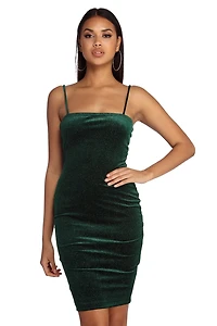 Leading Lady Glitter Dress