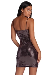 Flashy Sequins Dress