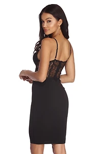 Step Up Lace Dress