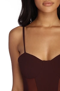 Bombshell Babe Mini Dress