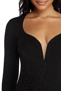 Starry Skies Knit Mini Dress