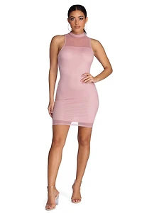 Glitter Infusion Mini Dress