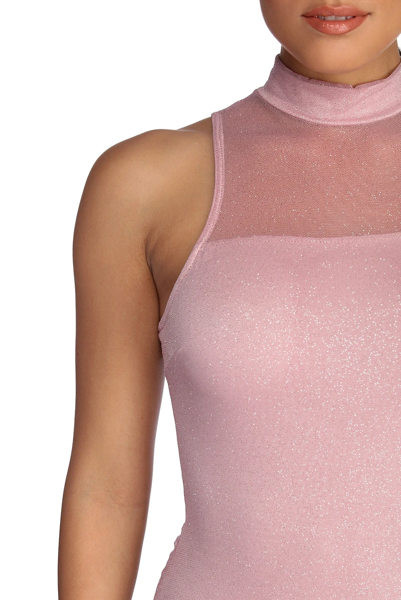 Glitter Infusion Mini Dress