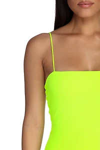 Neon Attraction Mini Dress