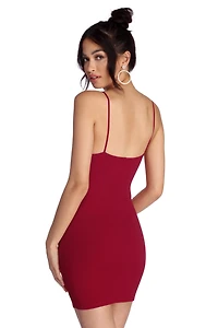 Wrapped Romance Cut Out Dress