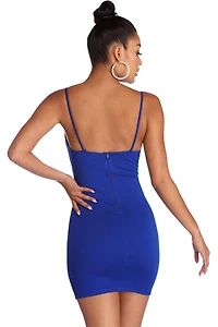 Tri Cut Out Club Dress
