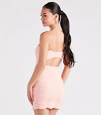 All About That Mesh Mini Dress