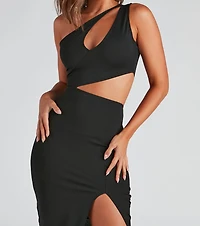 Bold Vibes Cutout Midi Dress
