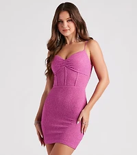 Ready To Celebrate Glitter Dress