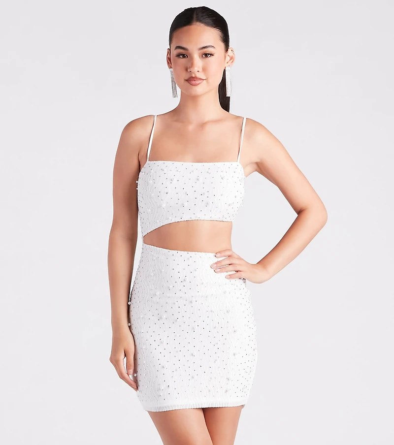 Irresistible Invite Cutout Party Dress