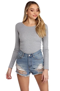 Ruched And Ready Top