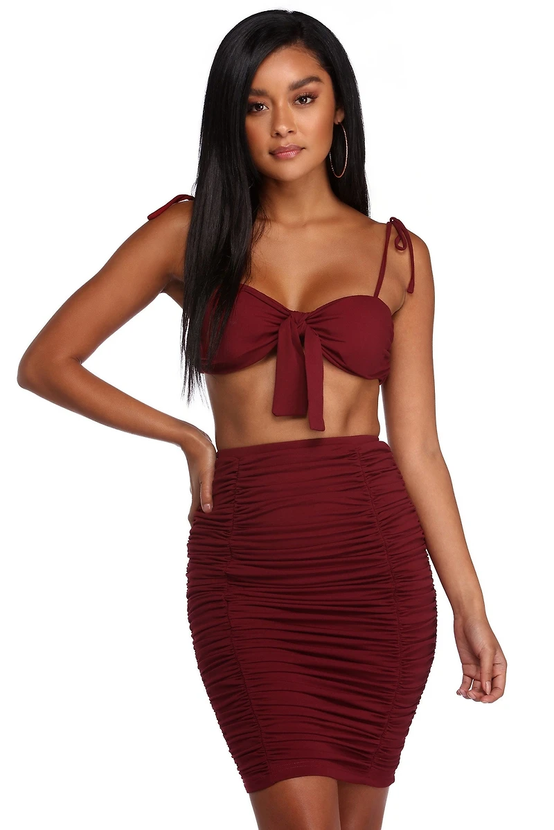 Curve Epidemic Crop Top