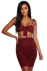 Curve Epidemic Crop Top