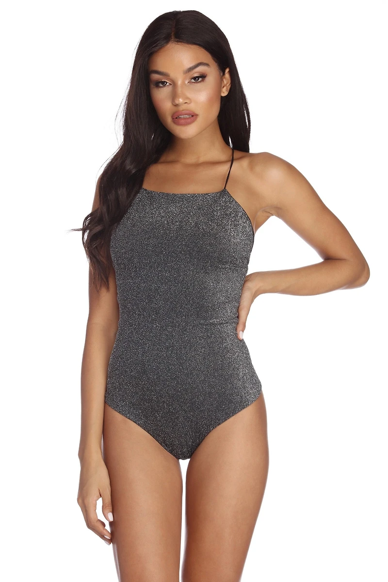 Shimmer Down Bodysuit