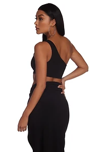 Bright And Early Crop Top