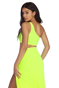 Bright And Early Crop Top