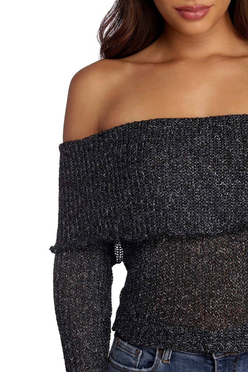 Set Me Off Knit Top