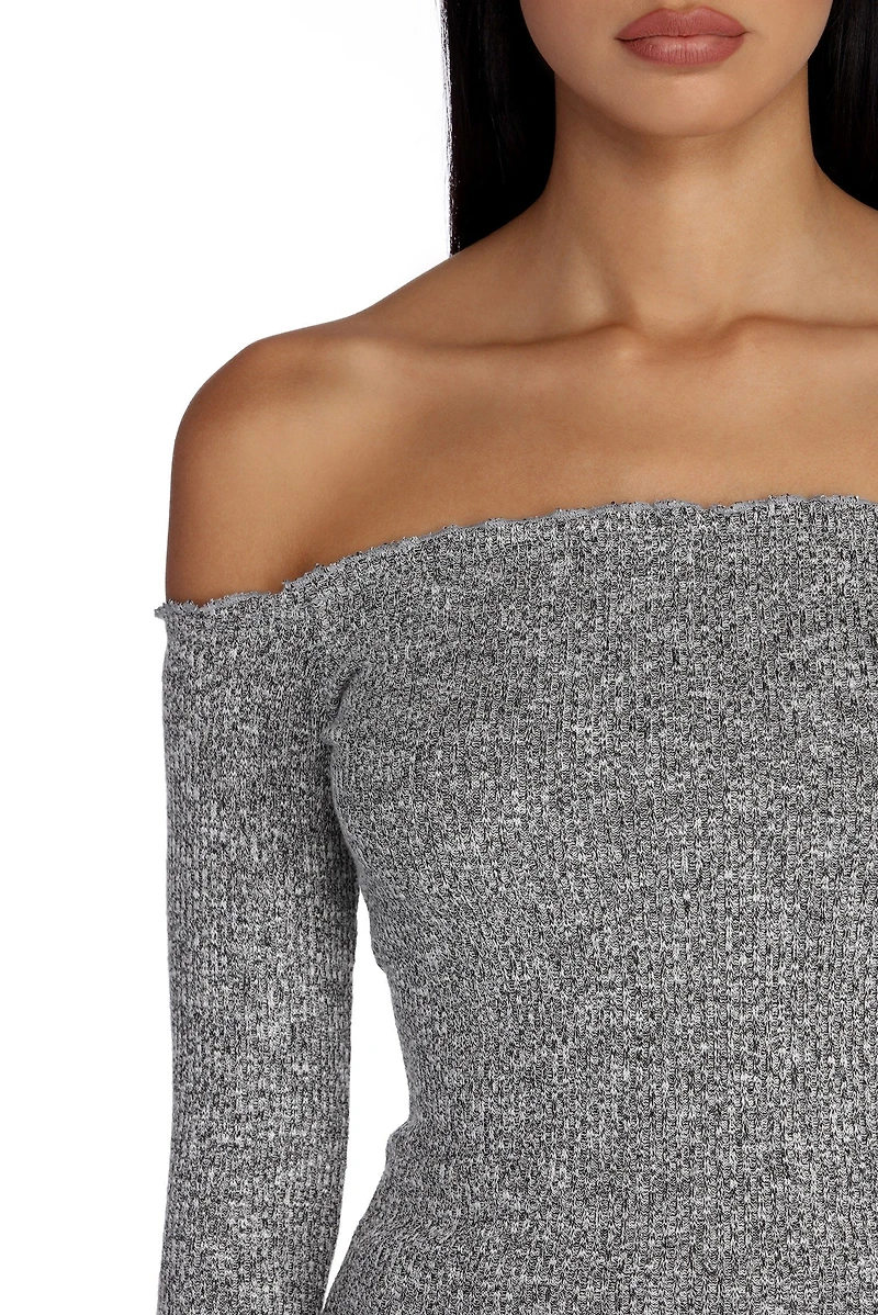 Up My Frills Knit Top