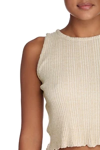 Let It Glow Crop Top