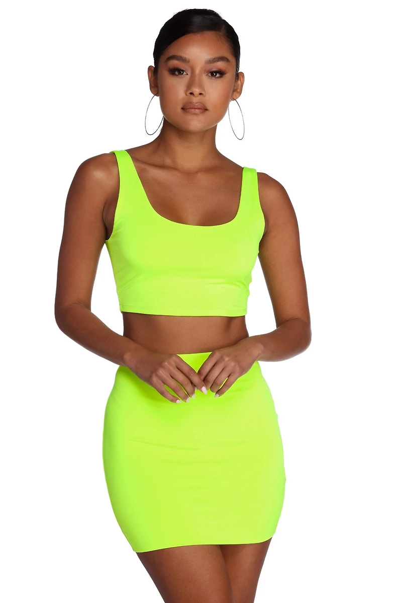 Keeping Up With Basics Crop Top