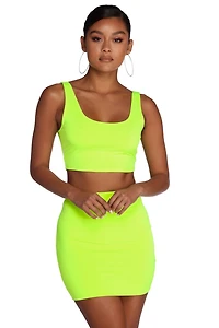 Keeping Up With Basics Crop Top
