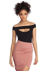 Get It Sis Keyhole Bodysuit